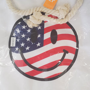 Canvas Beach Tote  (22" x 14")