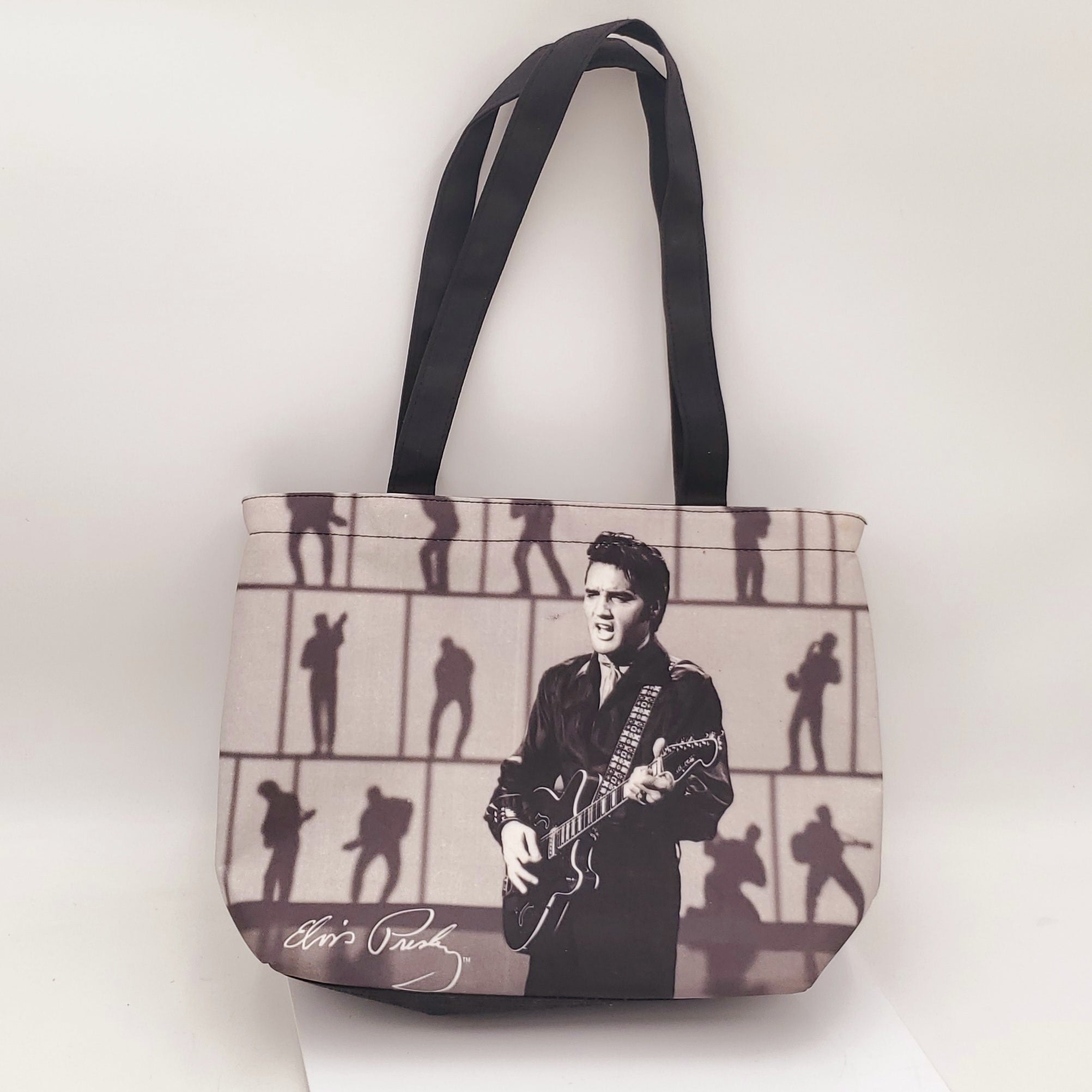 Vintage Elvis Presley Zipper Tote Bag