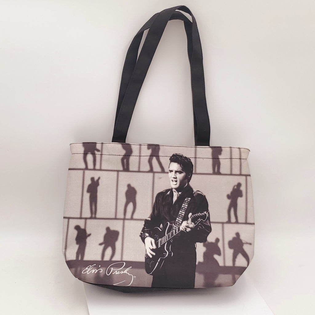 Vintage Elvis Presley Zipper Tote Bag
