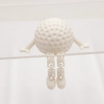 White Golf Ball Shelf Sitter - 3D Printed