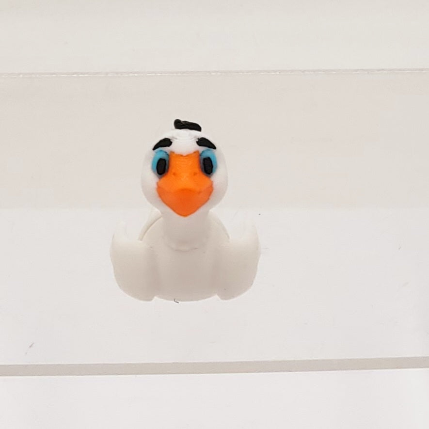 White Goose 3D Printed Pocket Pet