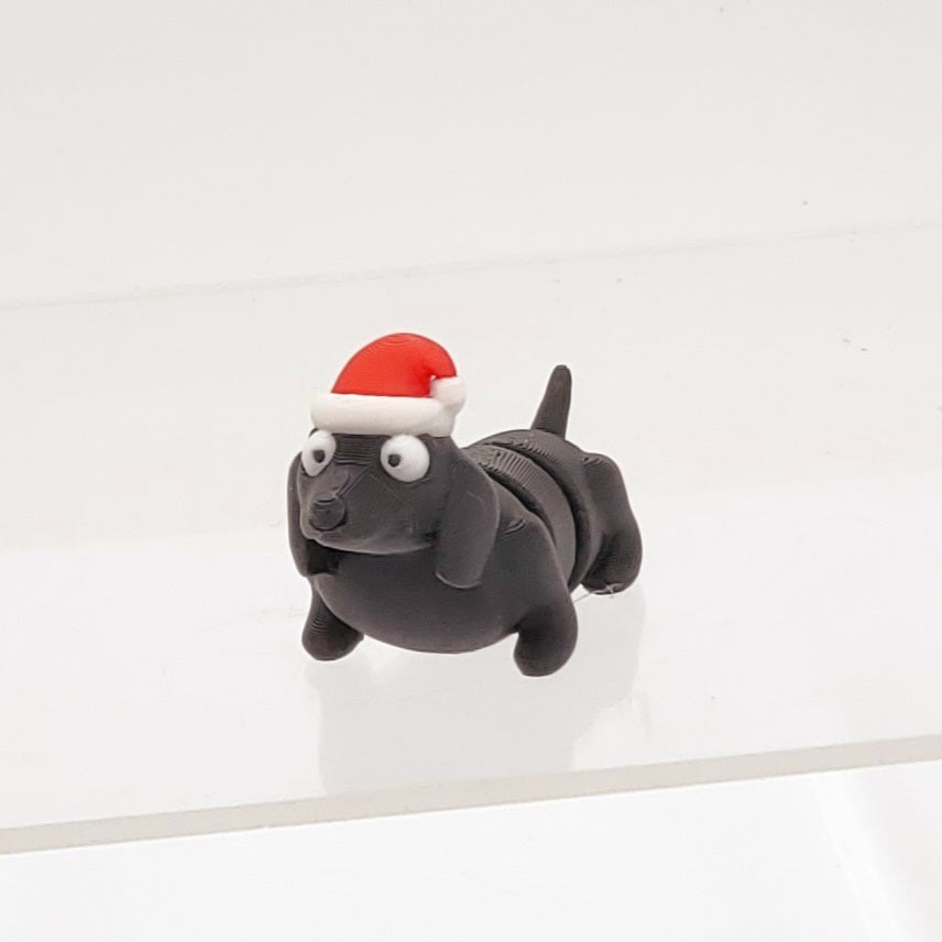 Christmas Dog Pocket Pet-3D Printed