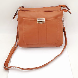 HANDBAG, MIDGE MID CROSSBODY, TORTOISE SHELL
