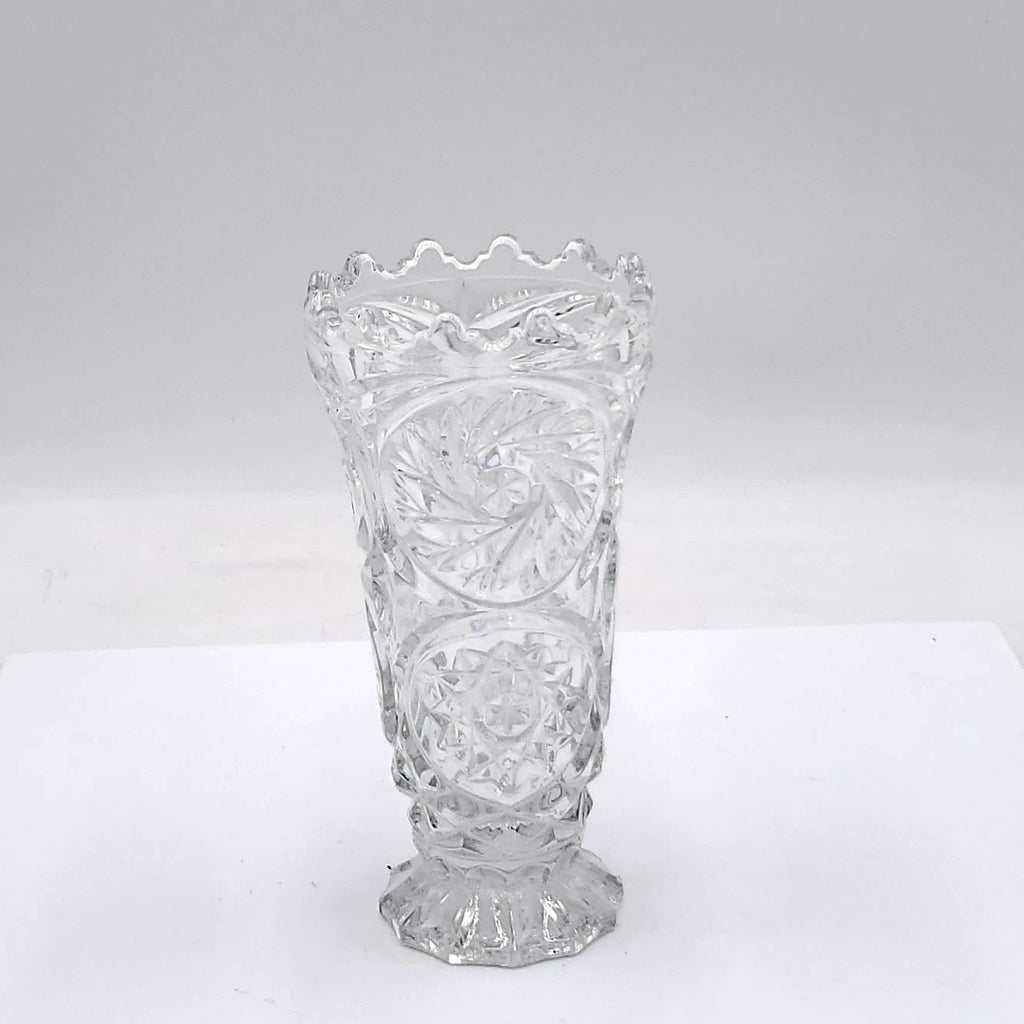 Vintage Cut Crystal Vase