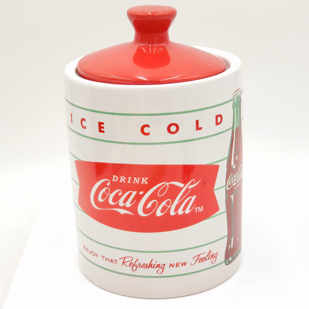 Ceramic Gibson Coca-Cola Canister/Cookie Jar