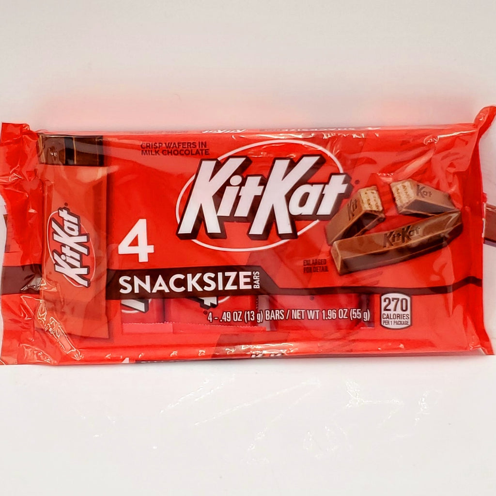 Kit Kat Snack Size Candy Bars - 1.96oz/4ct (Best By: 10/2025)