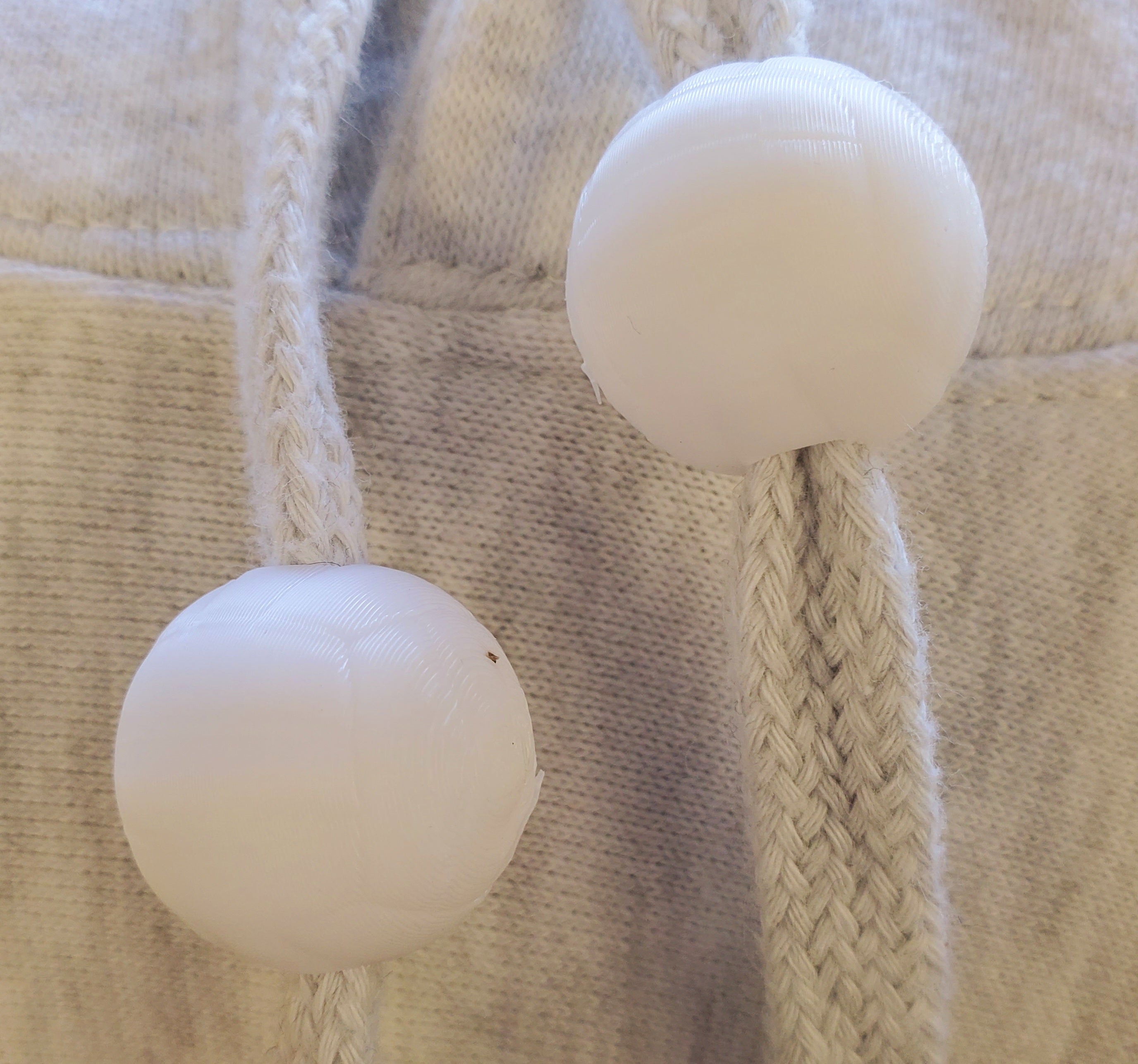 Volleyball 3D Printed Drawstring Hoodie/Shoe String Charms