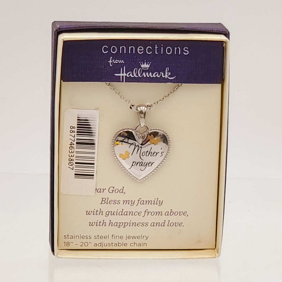 Hallmark A Mother's Prayer Heart Necklace
