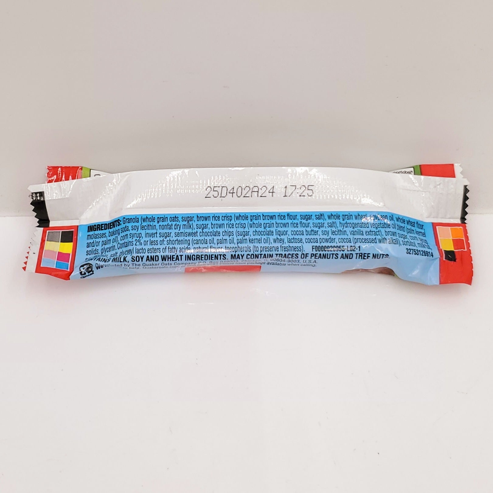 Quaker Chewy Dipps Chocolate Chip Bar- 1.09oz