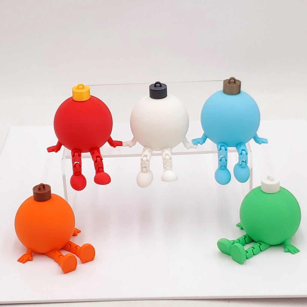 Holiday Ornament Shelf Sitters-3D Printed