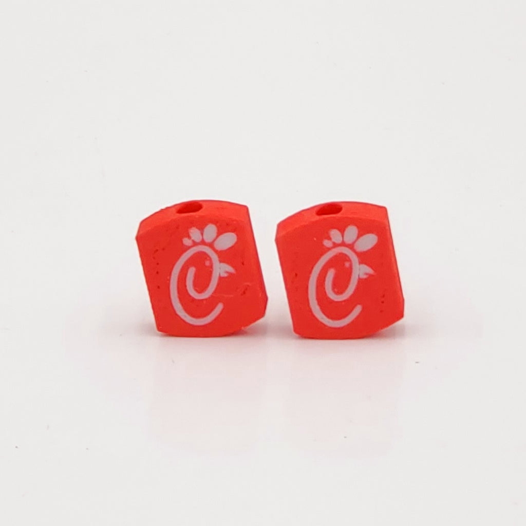Chick-fil-A 3D Printed Drawstring Hoodie Charms