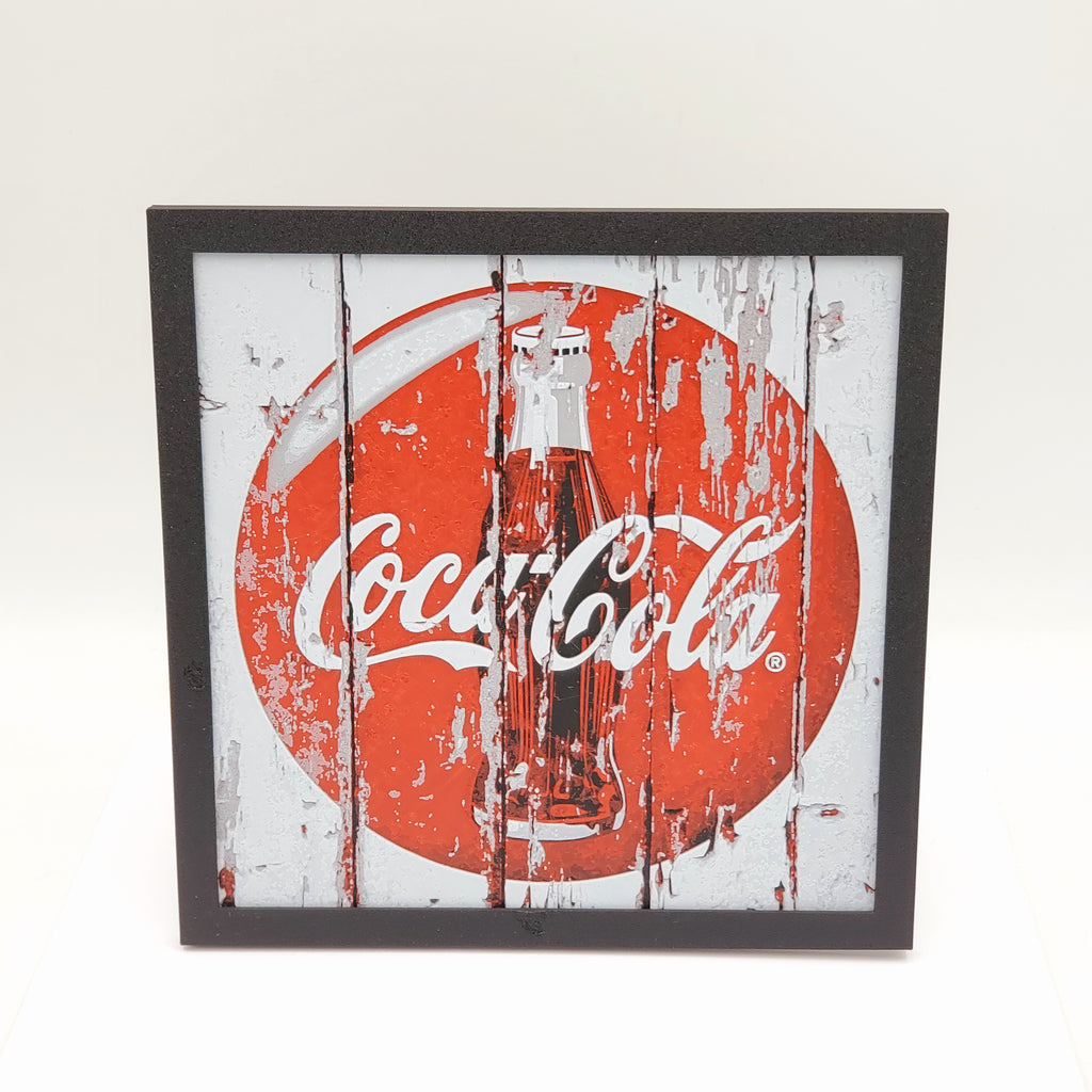 Coca-Cola Wall/Shelf Decor 3D Printed