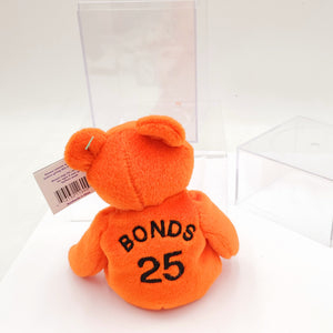 1998 Salvino's Bamm Beano's Barry Bonds #25 Orange Bear Plush