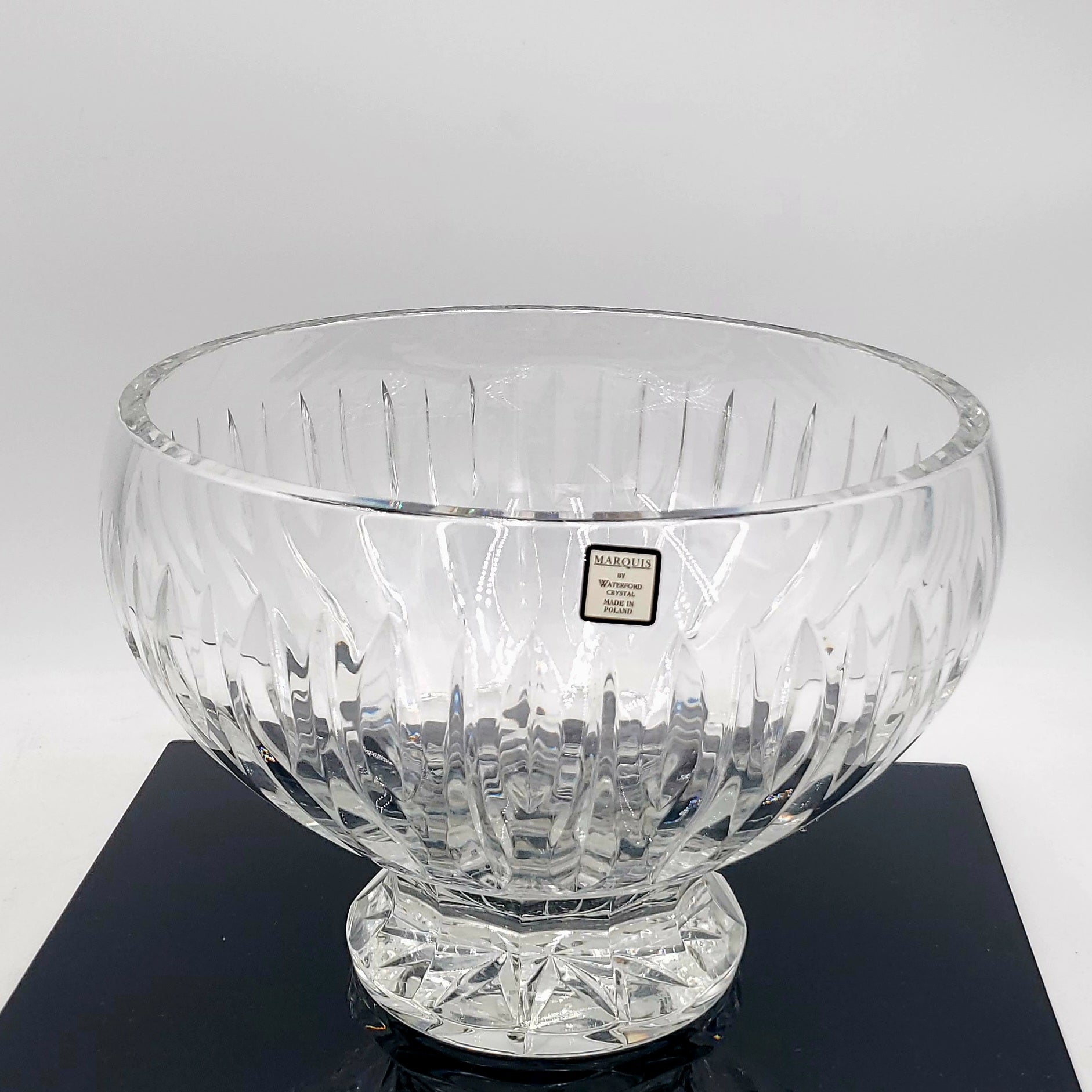 Marquis by Waterford "Sheridan" Large Crystal Decorative Bowl