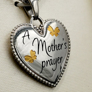 Hallmark A Mother's Prayer Heart Necklace