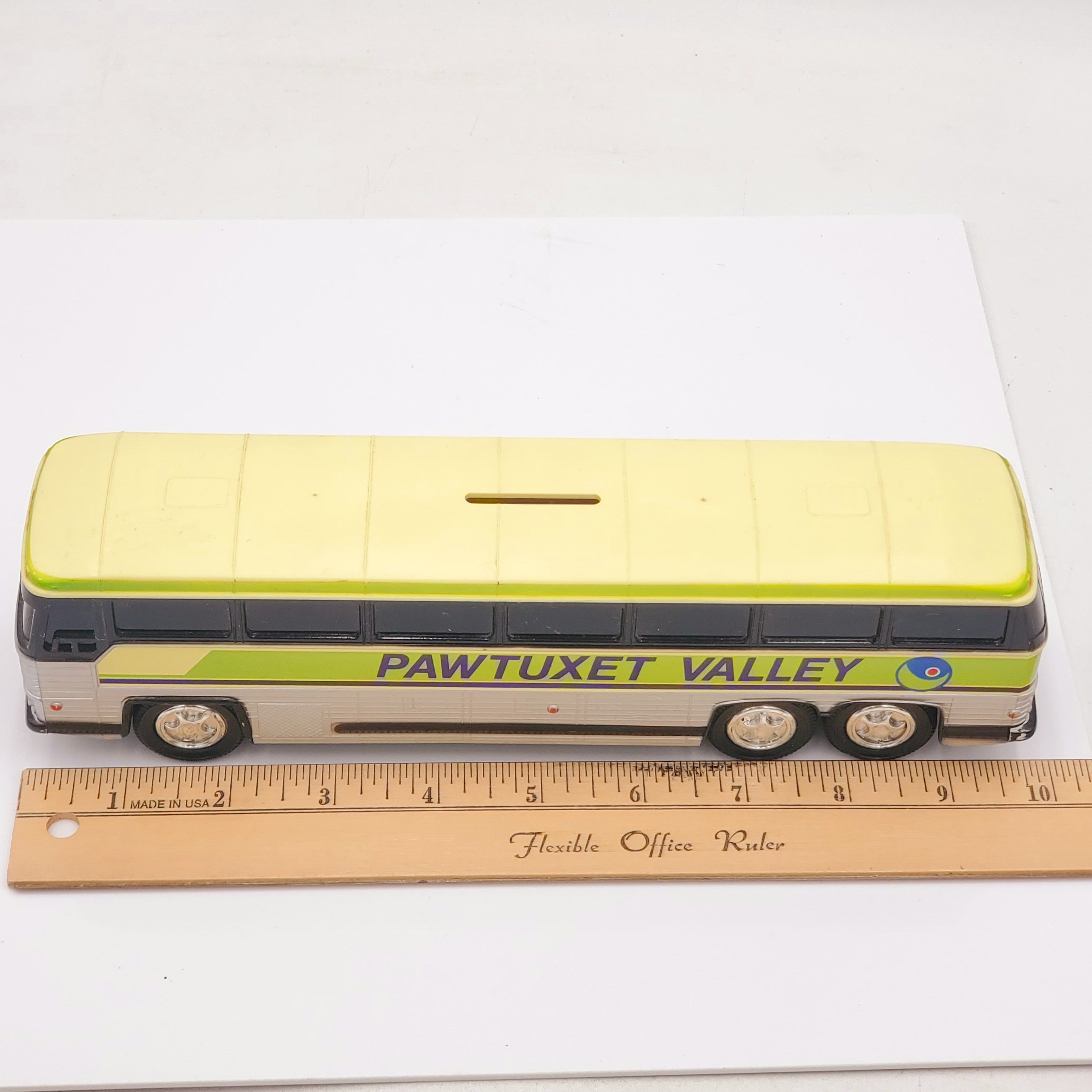 Vintage Jimmy Pawtuxet  Valley Coin Bus