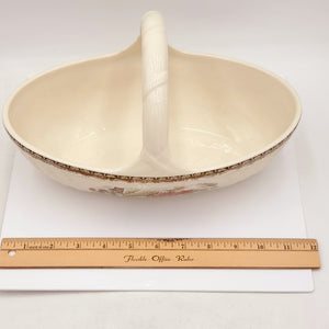 Limited Edition Johnson Brothers Friendly Village 50th Anniversary 11" Handled Basket