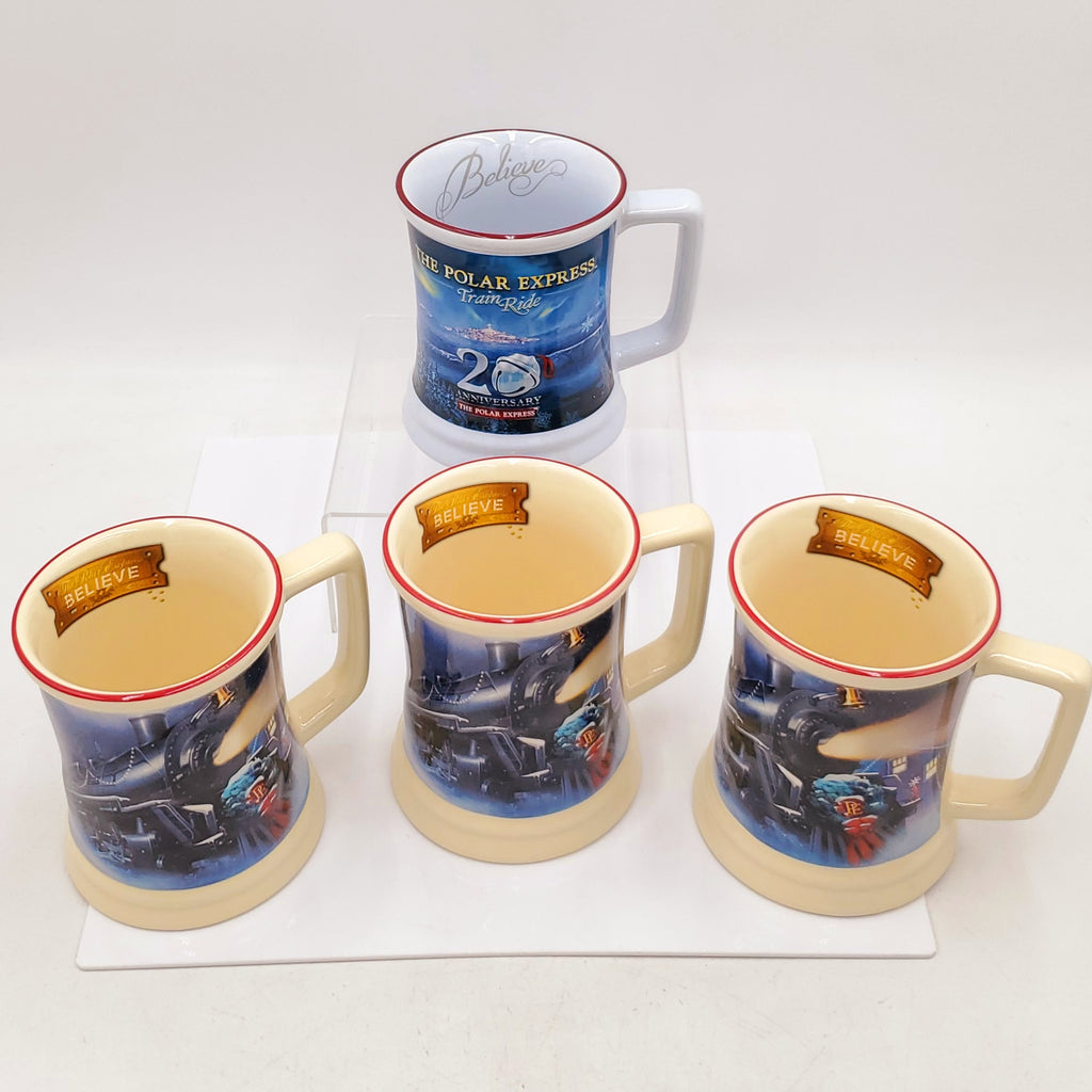 Polar Express Mugs-4 Pack