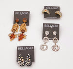 Vintage Bellagio Austrian Crystal Earrings Lot 1