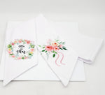 Mr & Mrs Wreath Sash 2 Pack 55 x 5 inch