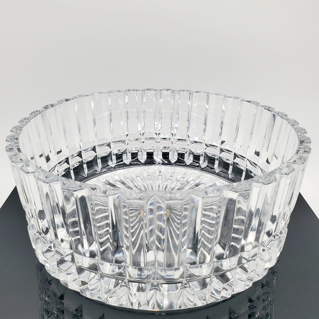Cristal d'Arques France Genuine Lead Crystal Glass Montparnasse Serving Bowl with Original Box!