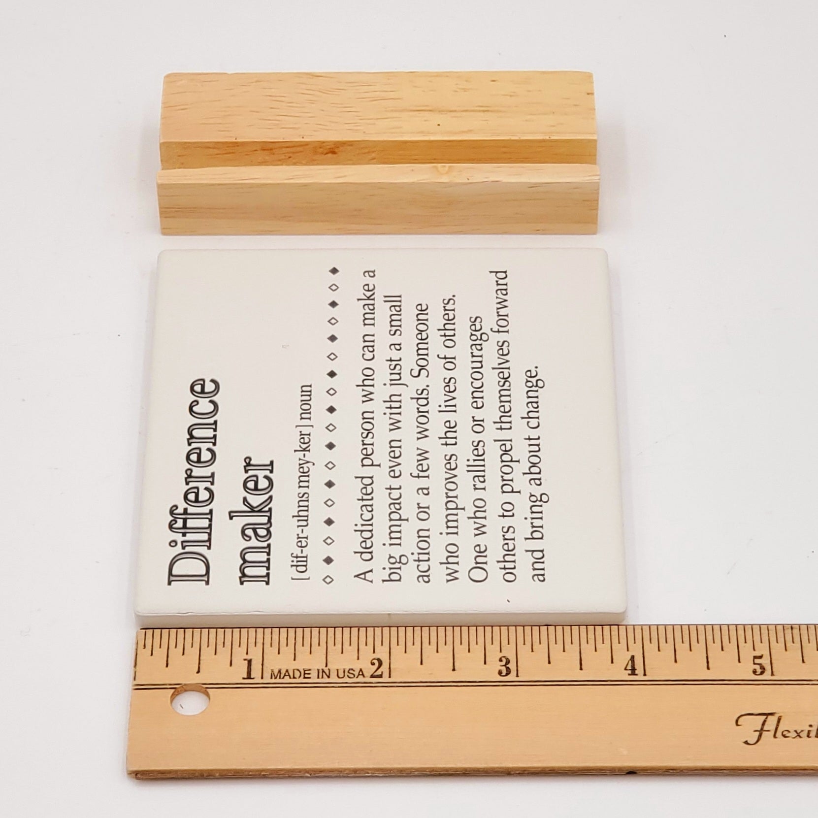 Difference Maker Tabletop Sign-Inspirational Gift