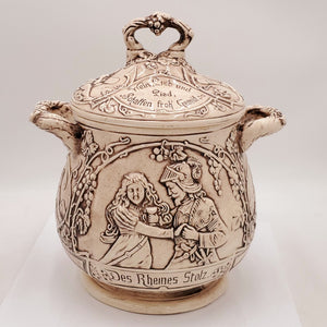 1977 Vintage German Ceramic Cookie Jar
