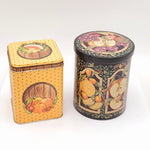 2 Piece Fruit Tin Set
