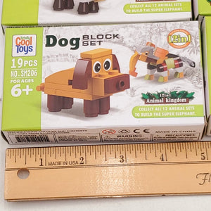 12 in 1 Animal Kingdom Block Sets- Collect All 12!