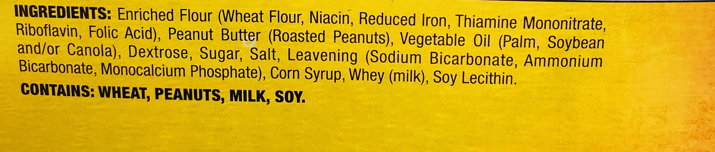 LANCE TOASTY PEANUT BUTTER SANDWICH CRACKERS 1.29OZ