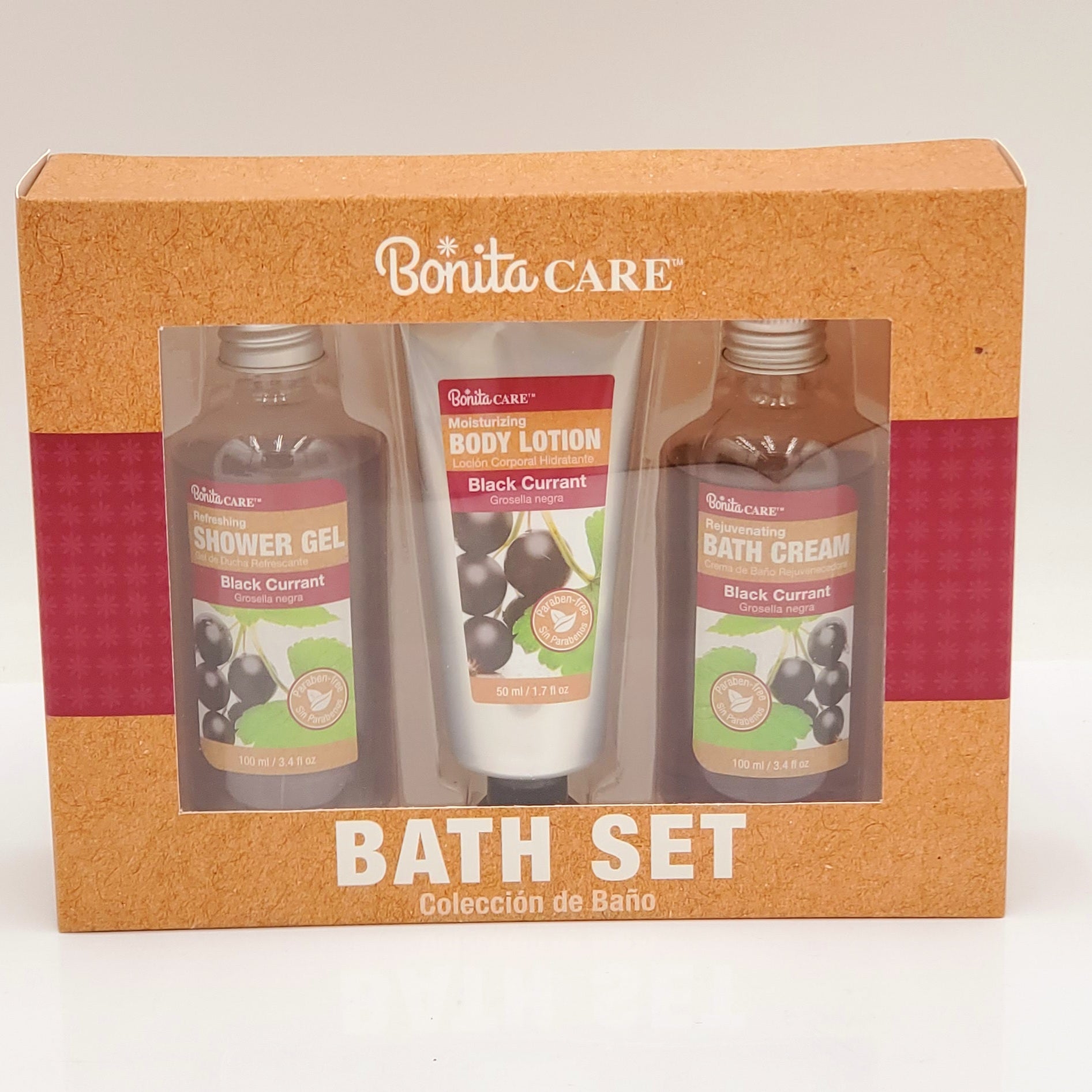 Bonita Care 3pc Bath Set