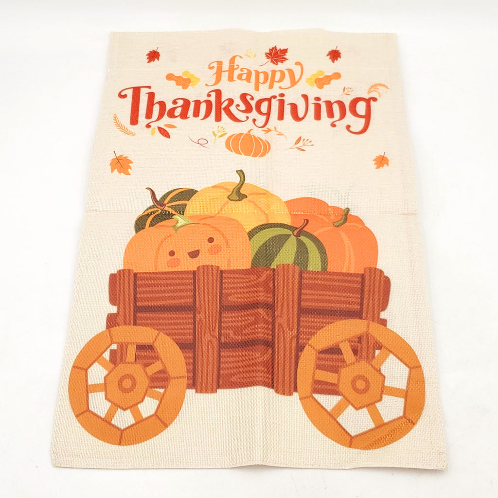 Happy Thanksgiving Garden Flag