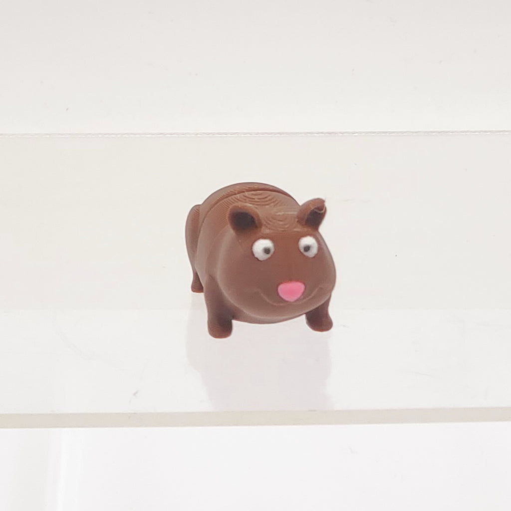 Brown Guinea Pig - 3D Printed Pocket Pet