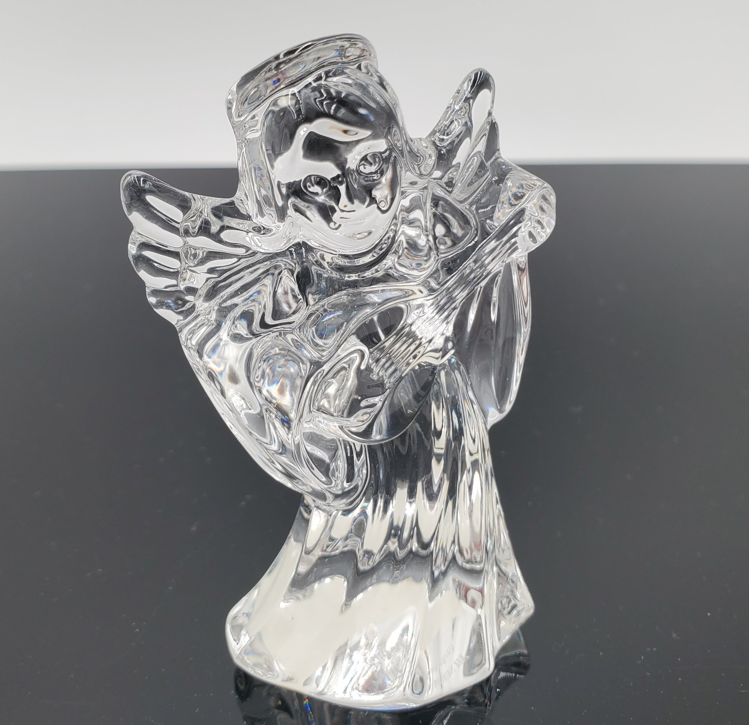 Marquis Waterford Crystal 3" Angel with Mandolin