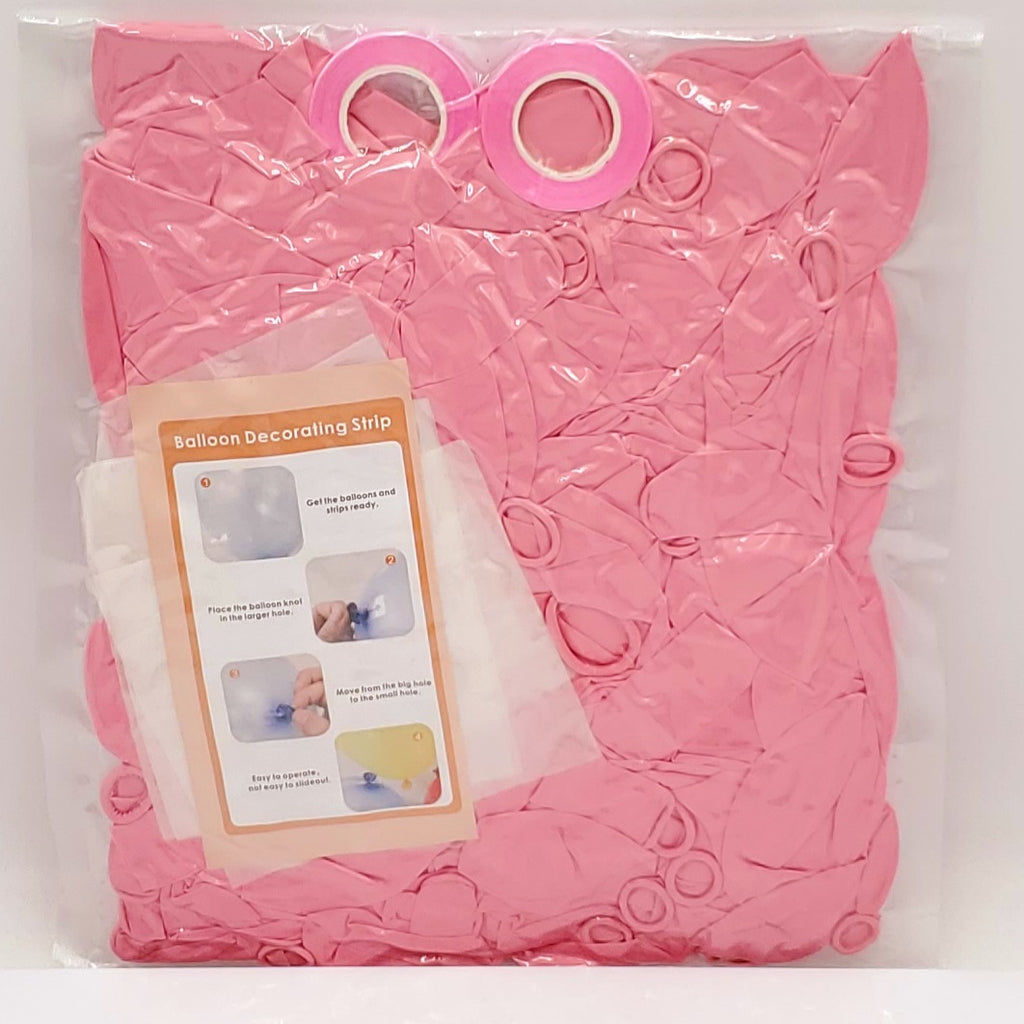 Pink Balloons Set for Decorating