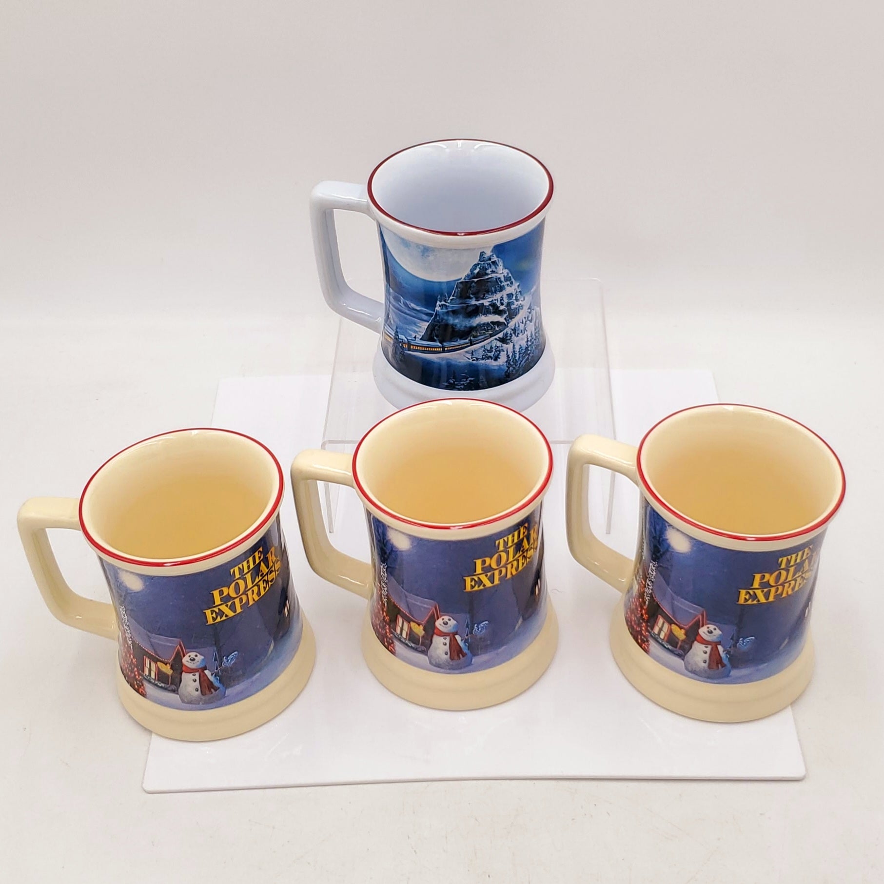 Polar Express Mugs-4 Pack
