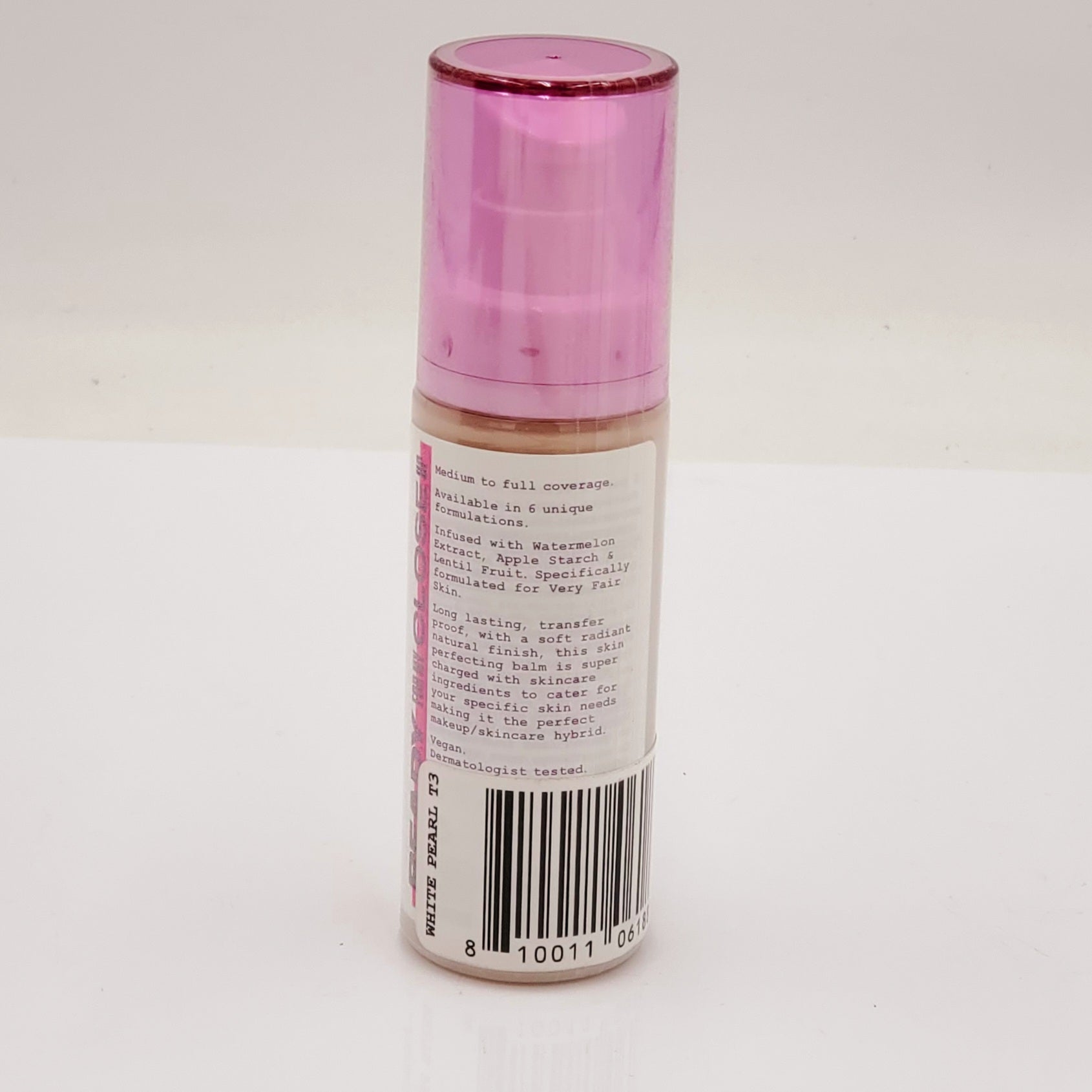 Foundation White Pearl T3 Vegan Uoma Sharon C Beauty Flawless IRL- Pack of 3