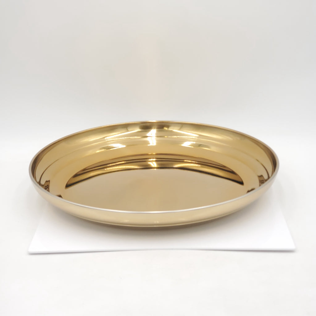 Brass Mirror Stainless Steel Serving Tray