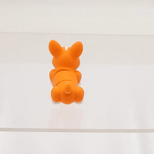 Orange and White Corgi 3D Printed Pocket Pet
