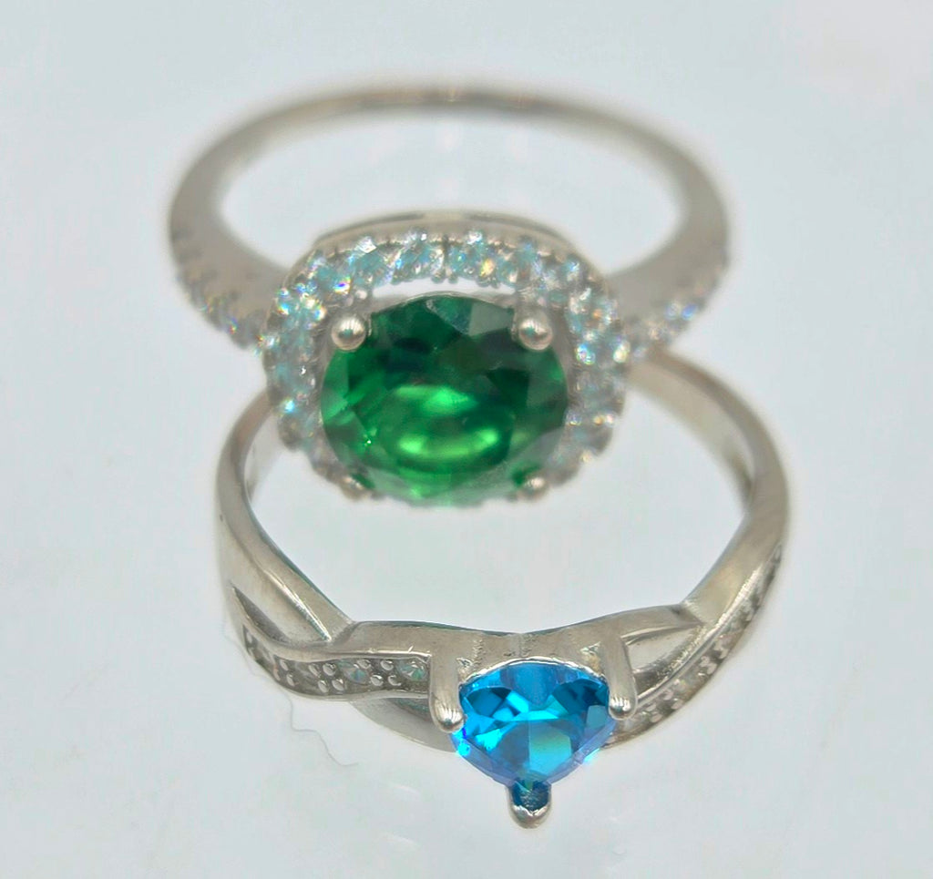 Sterling Silver Size 6 Rings Set of 2 (45 Tickets Available)
