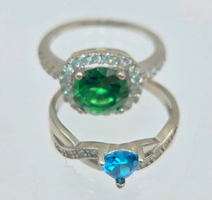 Sterling Silver Size 6 Rings Set of 2 (45 Tickets Available)