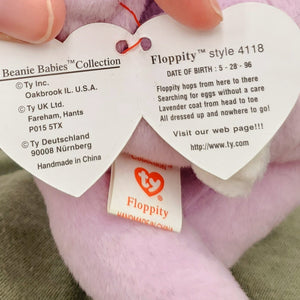 1996 Beanie Babies 3 Pack- Hippity, Hoppity and Floppity Bunnies
