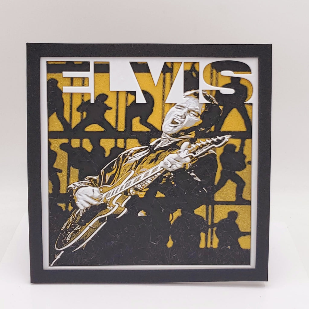 Elvis Presley Wall/Shelf Decor 3D Printed