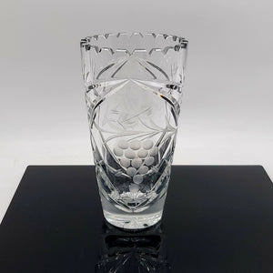 Lausitzer German Hand Cut Lead Crystal Vase