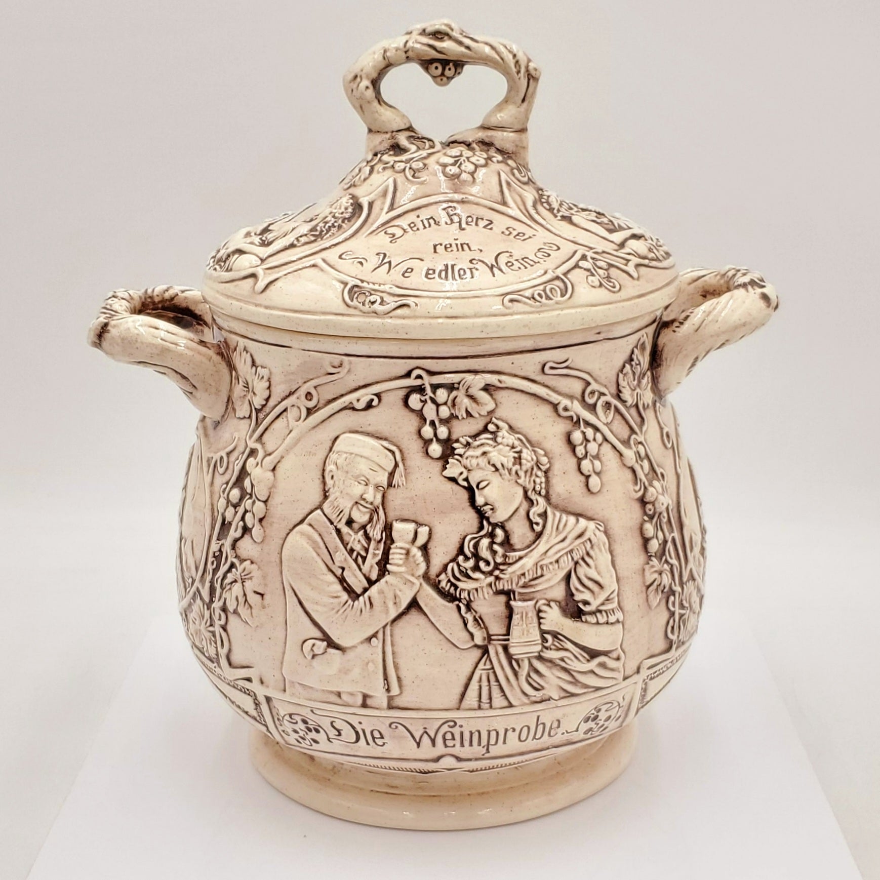 1977 Vintage German Ceramic Cookie Jar
