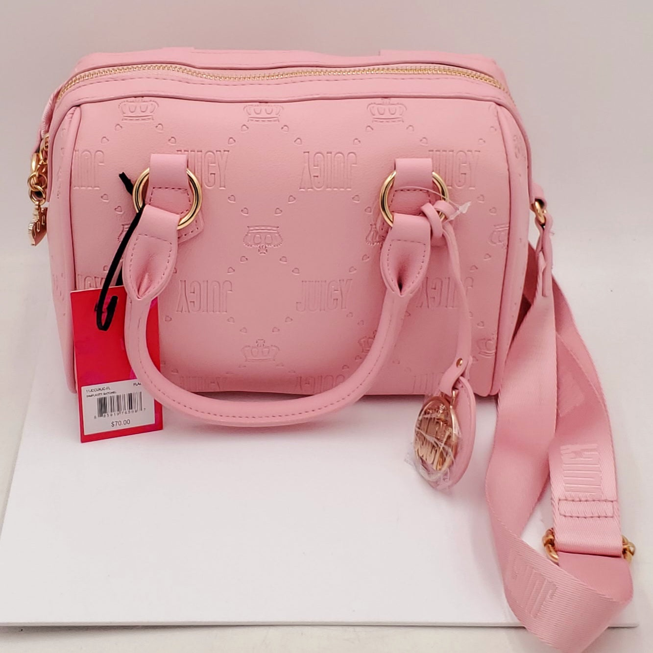 Simplicity Satchel-Flamingo Pink- Purse