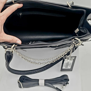 Unique Chain Accented Butterfly Bag