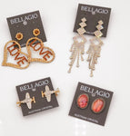 Vintage Bellagio Austrian Crystal Earrings Lot 7