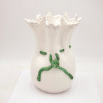 B. Altman White Flower Vase-Made in Italy
