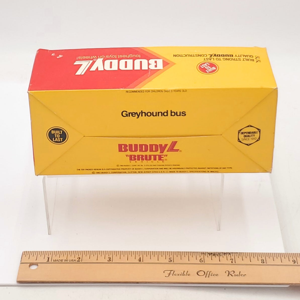 Vintage Buddy L Americruiser Greyhound Bus in Original Packaging